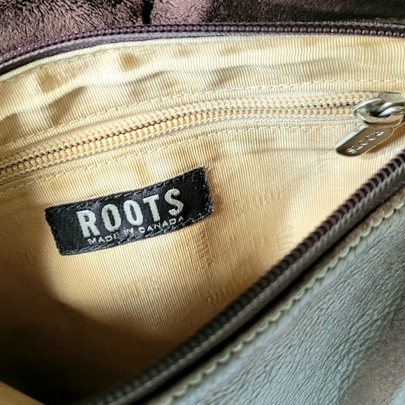 Roots Women's Mini Leather Handbag "E" - Picture 5 of 10